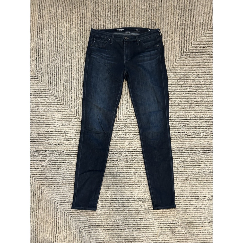 AG Adriano Goldschmied The Legging Ankle Skinny Jeans Women's Size 28 Dark Wash